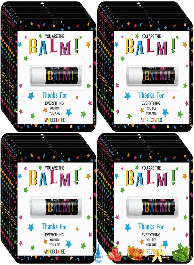 Sacubee 30 Pack Employee Appreciation Gifts Bulk Lip Balms, Thank You Gift for Staff Team Teachers Volunteers, You’re the Balm Mini Lip Balm for Office Events and Appreciation Favors (Assorted Flavor) - Image 1